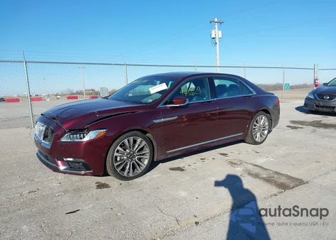 2017 Lincoln Continental Reserve z USA, uszkodzony, nr VIN 1LN6L9NC5H5618689